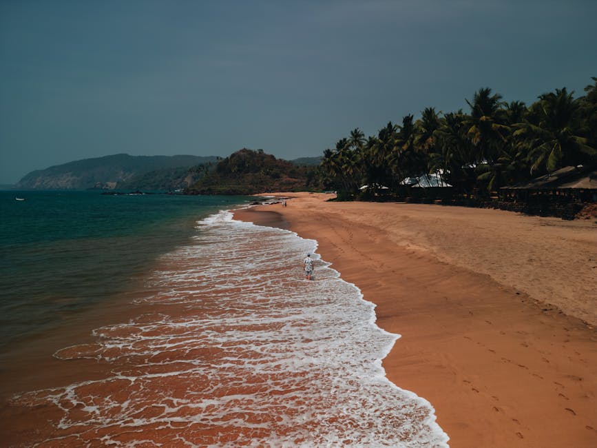 Plage Goa Inde — eSIM et connexion 4G