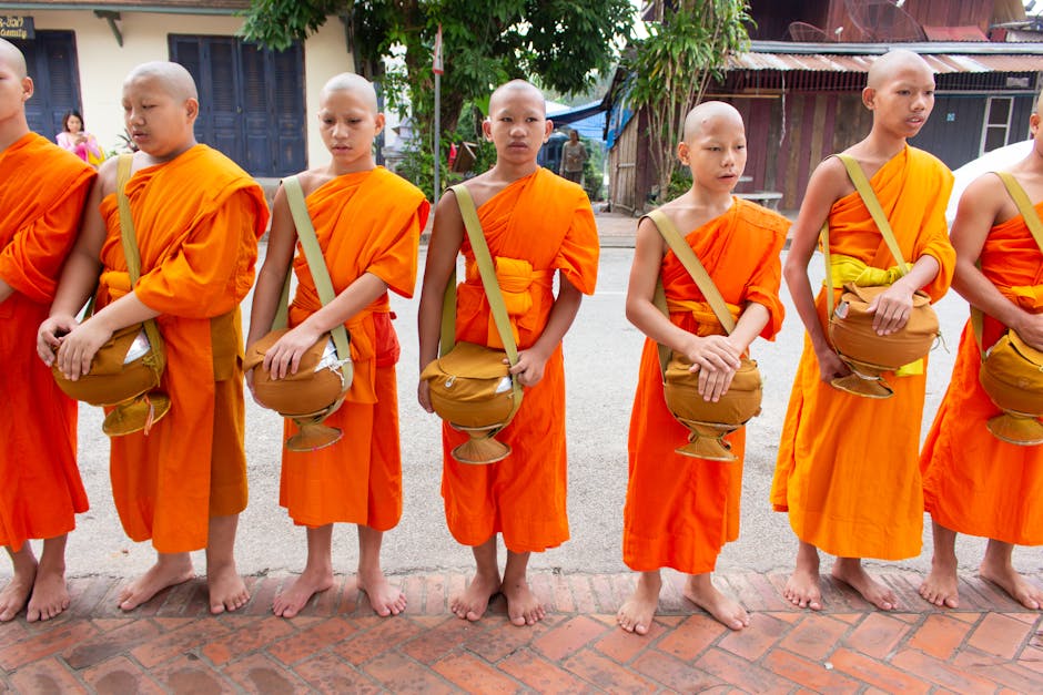 Templos de Luang Prabang UNESCO Laos — eSIM y conexión 4G